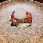 ポエシア - 鰻の炭火焼き 山椒のリゾット添え
      (poesia)