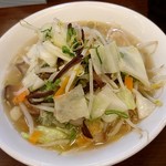 豚骨ラーメンとまぜそば 池めん - 塩タンメン630円