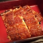 鰻楽 - 上うな重2700円+税