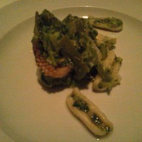 カーザ ヴィニタリア - イカとくたくた野菜のショートパスタ　カラスミ添え