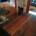 鰻楽 - 囲炉裏がありました