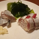 一品屋 - 鰯酢、鰯寿司