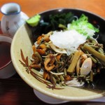 江戸家 - 冷やし山菜そば