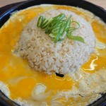 ラーメン横綱 - 鉄板チャーハン出来上がり