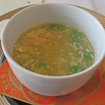 溜池山王聘珍樓 - 海鮮と野菜のトロみスープ