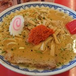 赤湯ラーメン 龍上海 赤湯本店 - 辛味噌ラーメン880円