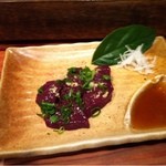 和牛焼肉 布上 本店 - 幻レバ刺し
                                