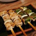 岡心 - 串焼き鳥、ちそ巻き