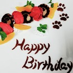 ダイニング たか志 - Happy　バースディプレート　＠800～