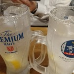 清水家 錦 - 塩レモンサワー