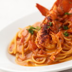 O RESTO la med. - オマール海老のトマトクリームスパゲッティ