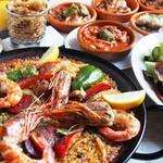 O RESTO la med. - パエリア、タパスで。