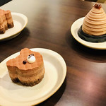 クリオロ カフェ - ケーキ3個(∩˃o˂∩)♡