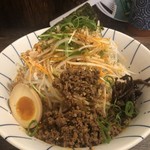 麺恋処 き楽 - 冷やし担担 胡麻豆乳（中盛） ¥980