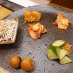 酒肴紀乃 - あて盛り