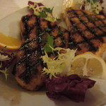 トラットリア シチリアーナ・ドンチッチョ - 岩中豚のソテー 赤パプリカと黒オリーブのソース1