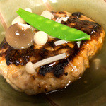 古材の森 - 古材の森ランチ　主菜は日替わり。この日は豆腐ハンバーグでした。