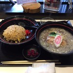 ダイニング 桒園 - ラーメンチャーハン 850円