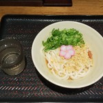 驛麺家 - ぶっかけうどん(税込)340円　(2019.07月)