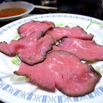 肉の宝屋 - ローストビーフ（５００円）