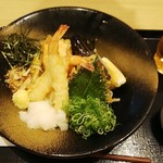 ひまわり - 海老野菜天婦羅ぶっかけ