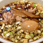 りきどう - つけ汁・煮玉子トッピング