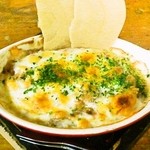 岩金 - もんじゃグラタン