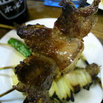 カミヤ - 激安！串５本３５０円♪ガツ刺し３５０円、レバ刺し３５０円♪