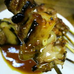 カミヤ - 激安！串５本３５０円♪ガツ刺し３５０円、レバ刺し３５０円♪