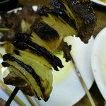 カミヤ - 激安！串５本３５０円♪ガツ刺し３５０円、レバ刺し３５０円♪