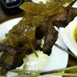 カミヤ - 味噌焼きは味噌が５０円で塩焼きに出てくるものです