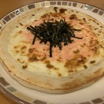 Saizeriya - たらこクリームのピザ(¥399)