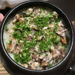 温石 - 鰯の炊き込みご飯