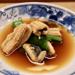 花いち - あなごと万願寺唐辛子