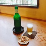 隆兵そば - 暑いので一杯