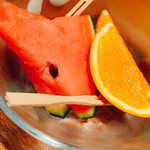 デュ バリー - サービスフルーツ