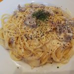 高崎パスタ専門店 パスタール - 鴨肉の濃厚カルボナーラ