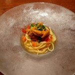 la gallina - 雲丹の冷製パスタ