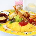 【おもちゃ付】夢の盛り合わせ！専門店の豪華お子様ランチ 1,050円（税込 1,155円）