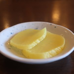 とんかつ大関 - たくあん