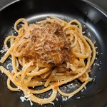 おにく亭 - 焼肉屋のボロネーゼスパゲティ