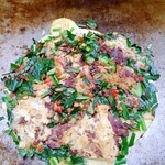 浪速恋焼 オレンジ - にら焼き