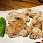 和歌山麦酒醸造所 三代目 - 鯨の竜田揚げ    