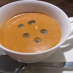 ビストロラドレ - ガスパチョ（野菜の冷製スープ）