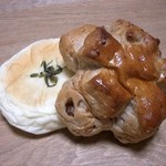 グランクレール - 野沢菜おやきとくるみパン