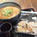 Kanzaki Daikoku Chaya - カレーうどん＆炊き込みご飯