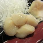 宝寿司分店 - でっかいホタテ！　他の人たちはでっかいエビが出てました・・・