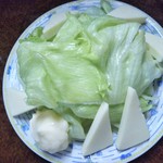 鶴亀 - チーズレタス 280円(税込)(2019年7月25日撮影)