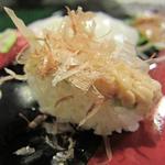 宝寿司分店 - 初めて見た納豆のにぎり！