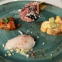 RESTAURANT DAZZLE - 4種前菜の盛り合わせ